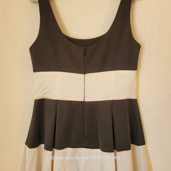 RALPH LAUREN luxury formal tiered fully lined satin cocktail party dress classic - Picture 6 of 17